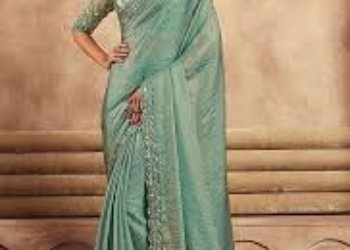 Celestial Drape – Ombre Dyed Georgette Saree